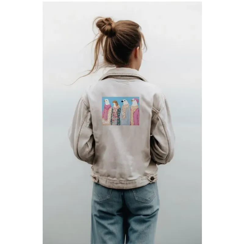 Набор для вышивания крестиком PANNA "Стильные голуби" 23 х 17,5 см PNK-7550