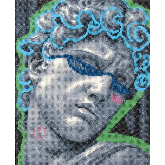 Siuvinėjimo rinkinys PANNA "Dovydas" 21 x 26 cm PNK-7549