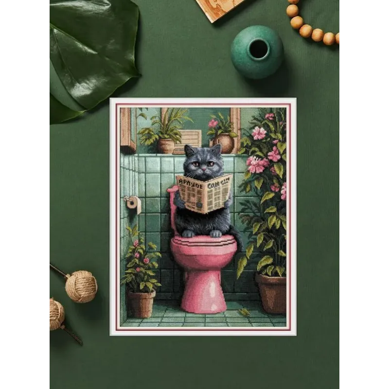 Cross stitch kit PANNA "Do not disturb" 22 x 30 cm PJ-7546