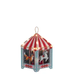 Kreuzstich-Set PANNA "Spielzeug. Karussell" 16,5 x 19 x 16,5 cm PIG-7354