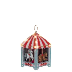 Cross stitch kit PANNA "Toy. Carousel" 16.5 x 19 x 16.5 cm PIG-7354