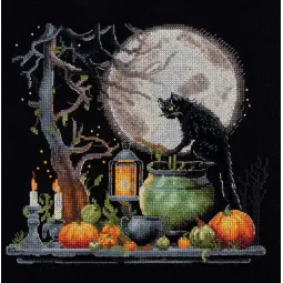 Kit point de croix KLART "Philtre d'amour" 20 x 20 cm KL8-576