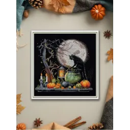 Kreuzstich-Set KLART "Liebestrank" 20 x 20 cm KL8-576