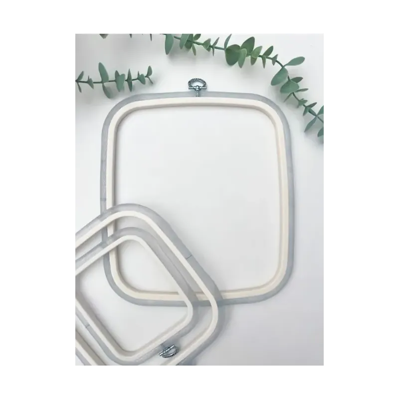 12,5x14,5 cm Square flexi hoop (transparent) 230-11TRANSP