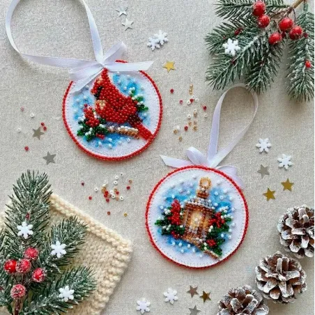 Kit de décoration "Chant de Noël" 13.2х6.6 cm AABT-065