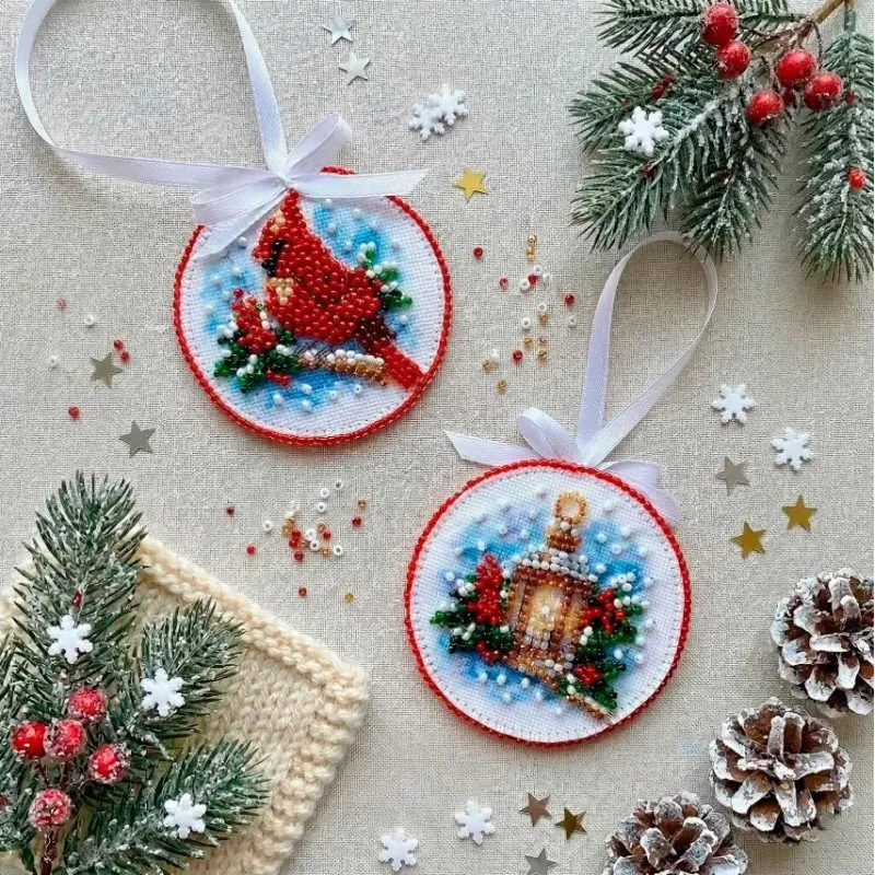 Kit de décoration "Chant de Noël" 13.2х6.6 cm AABT-065