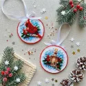 Kit de décoration "Chant de Noël" 13.2х6.6 cm AABT-065