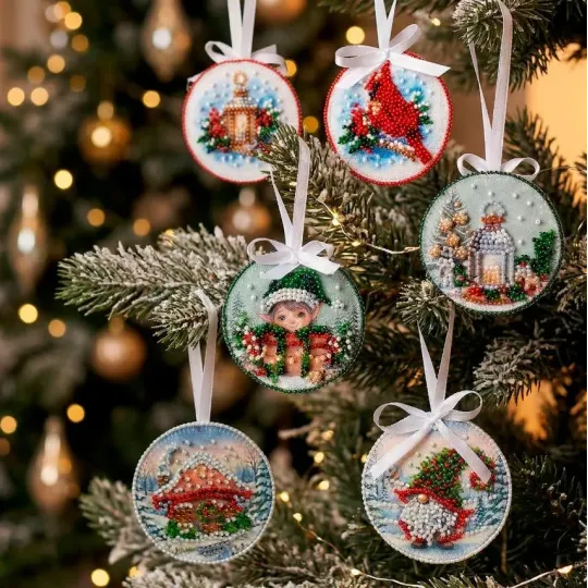 Kit de décoration "Chant de Noël" 13.2х6.6 cm AABT-065