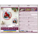 Kit de décoration "Chant de Noël" 13.2х6.6 cm AABT-065