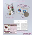 Kit de décoration "Chant de Noël" 13.2х6.6 cm AABT-065