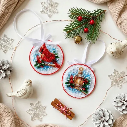Kit de décoration "Chant de Noël" 13.2х6.6 cm AABT-065