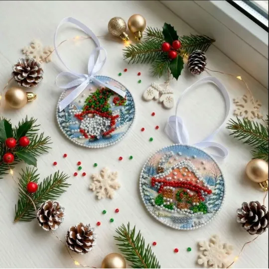 Dekoracijų rinkinys "Miško stebuklas" 13.2х6.6 cm AABT-063