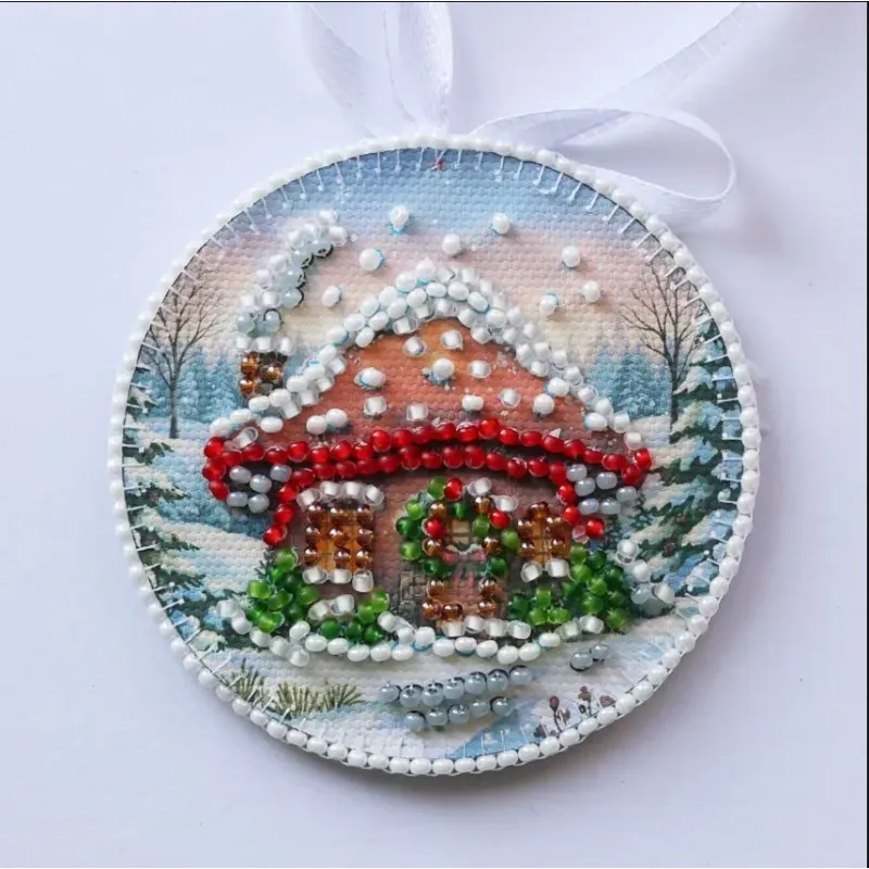 Kit de décoration "Merveille des bois" 13,2x6,6 cm AABT-063