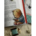 Kit de broderie au point de croix "Marque-page. Ours en peluche" 7х9 cm SANZ-74