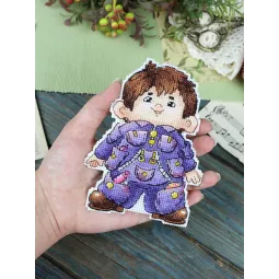 Набор для вышивания крестиком "Сладкоежка" 12x9 см SR-1325