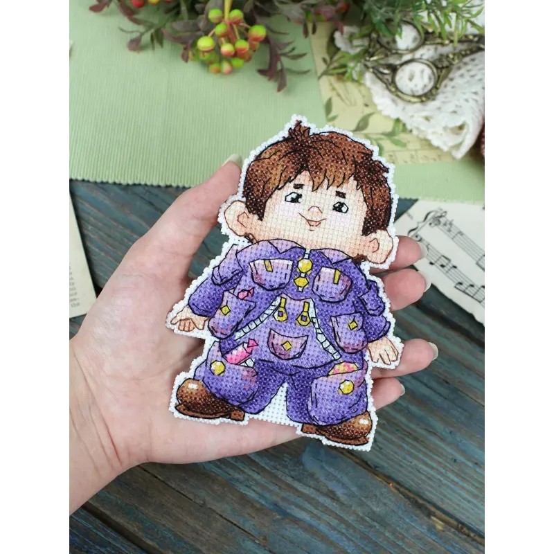 Cross stitch kit "Sweet Tooth" 12x9 cm SR-1325