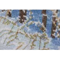Cross stitch kit "Silver on the branches" 31.7 x 31.7 cm S/VM048