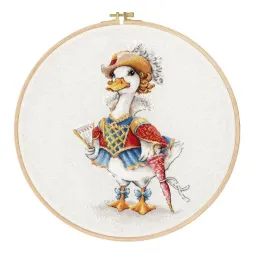 Cross stitch kit "Milady" 16 x 26.5 cm S/VK096