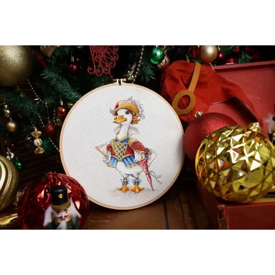 Cross stitch kit "Milady" 16 x 26.5 cm S/VK096