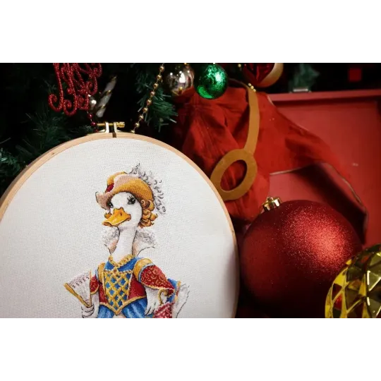 Cross stitch kit "Milady" 16 x 26.5 cm S/VK096