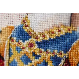 Cross stitch kit "Milady" 16 x 26.5 cm S/VK096