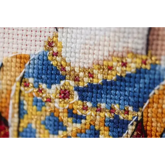 Cross stitch kit "Milady" 16 x 26.5 cm S/VK096