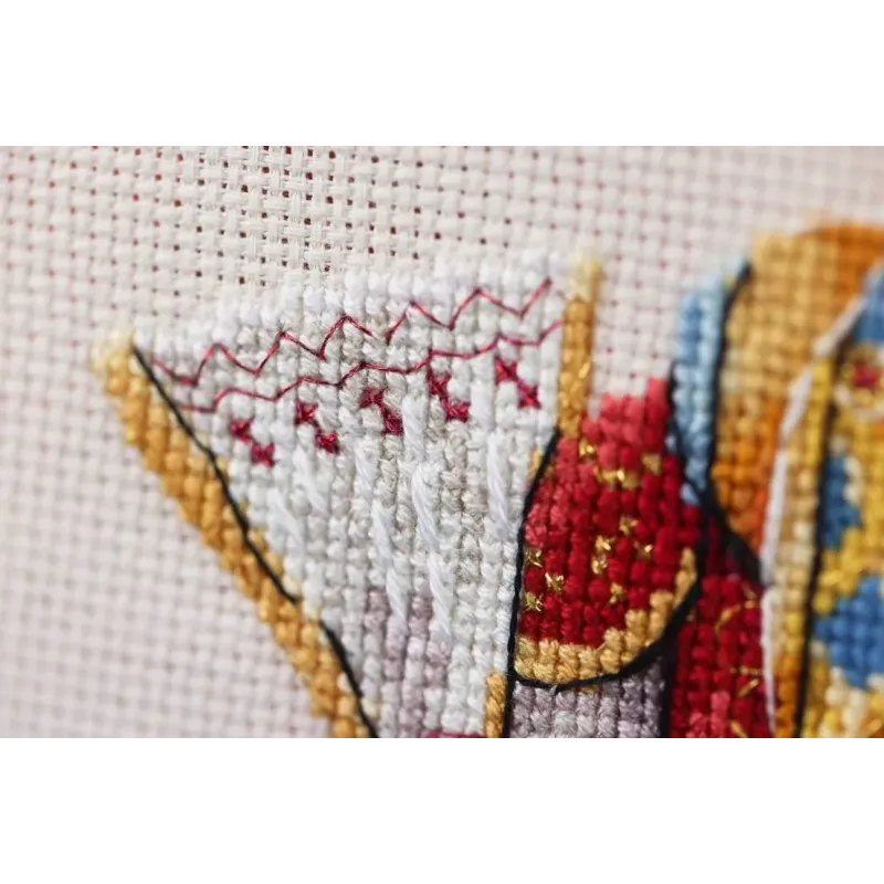 Kreuzstich-Set "Milady" 16 x 26,5 cm S/VK096