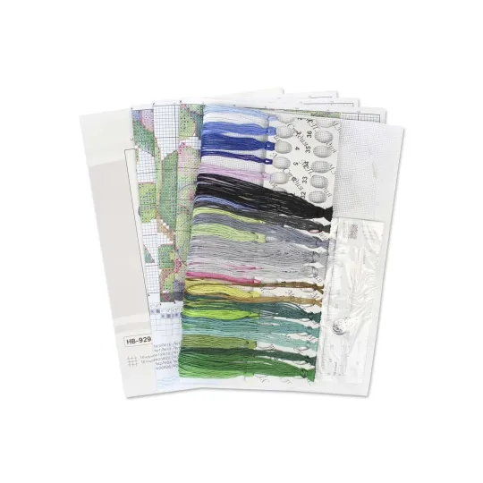 Kreuzstich-Set "Blaubeere" 28*20 cm SNV-929