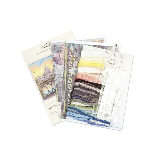 Cross stitch kit "On the river bank" 25*20 cm SNV-1014