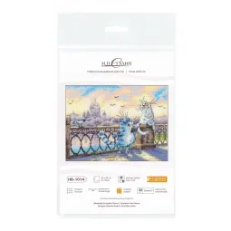 Kreuzstich-Set "Am Flussufer" 25*20 cm SNV-1014