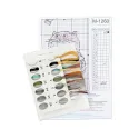 Cross stitch kit "Under close scrutiny" 9*6 cm SM-1260