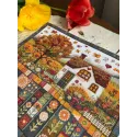 Kreuzstich-Set "Herbstmuster" 32 x 27 cm SANO-36