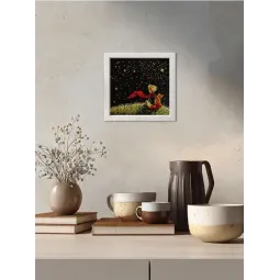 Cross stitch kit PANNA "Dreams of the Stars" 17.5 x 17.5 cm PVS-7555