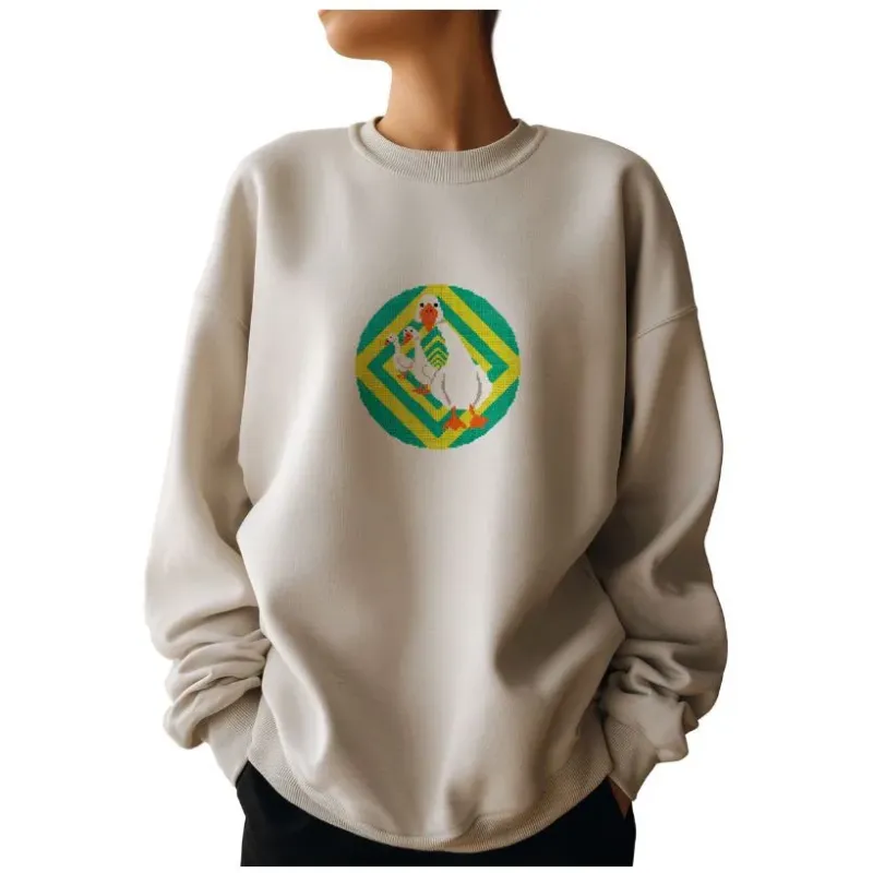 Kreuzstich-Set PANNA "Hypno Gänse" 17 x 17 cm PNK-7554