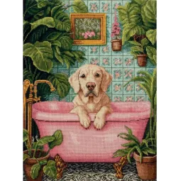 Cross stitch kit PANNA "Water treatments" 22 x 29.5 cm PJ-7545
