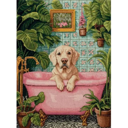 Cross stitch kit PANNA "Water treatments" 22 x 29.5 cm PJ-7545