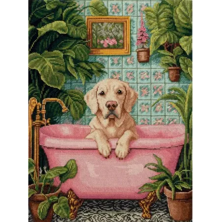 Cross stitch kit PANNA "Water treatments" 22 x 29.5 cm PJ-7545