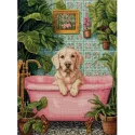 Cross stitch kit PANNA "Water treatments" 22 x 29.5 cm PJ-7545