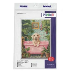 Cross stitch kit PANNA "Water treatments" 22 x 29.5 cm PJ-7545