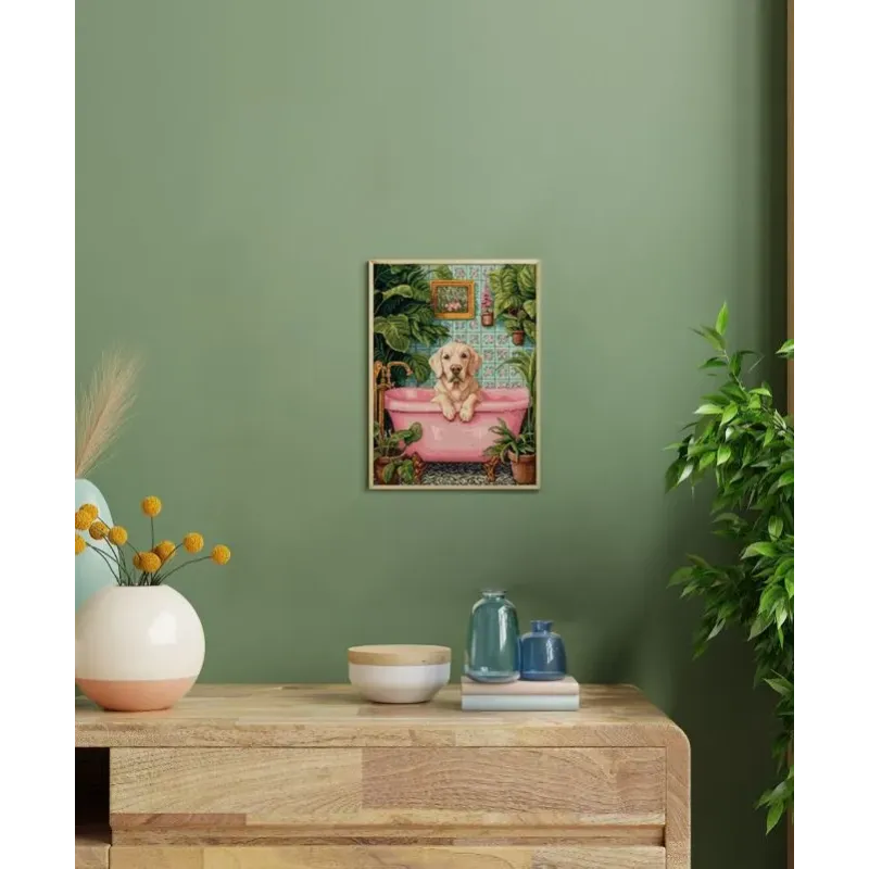 Набор для вышивания крестом PANNA "Водные процедуры" 22 х 29,5 см PJ-7545