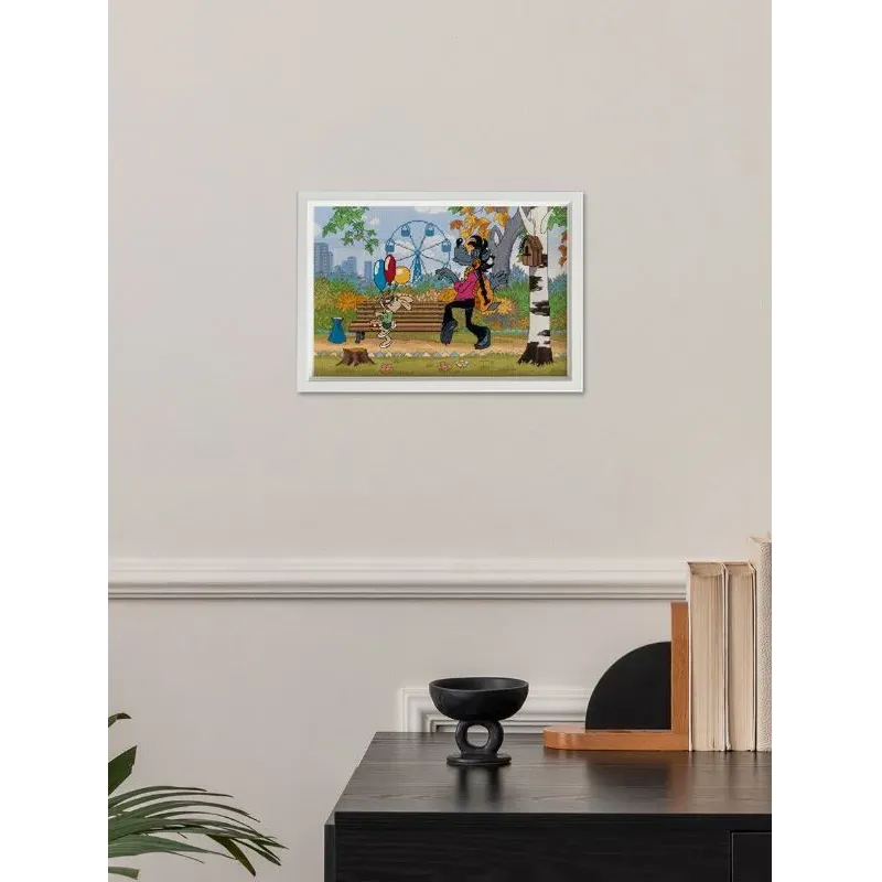 Cross stitch kit PANNA "Sworn friends" 32 x 21.5 cm PCMF-D-7532