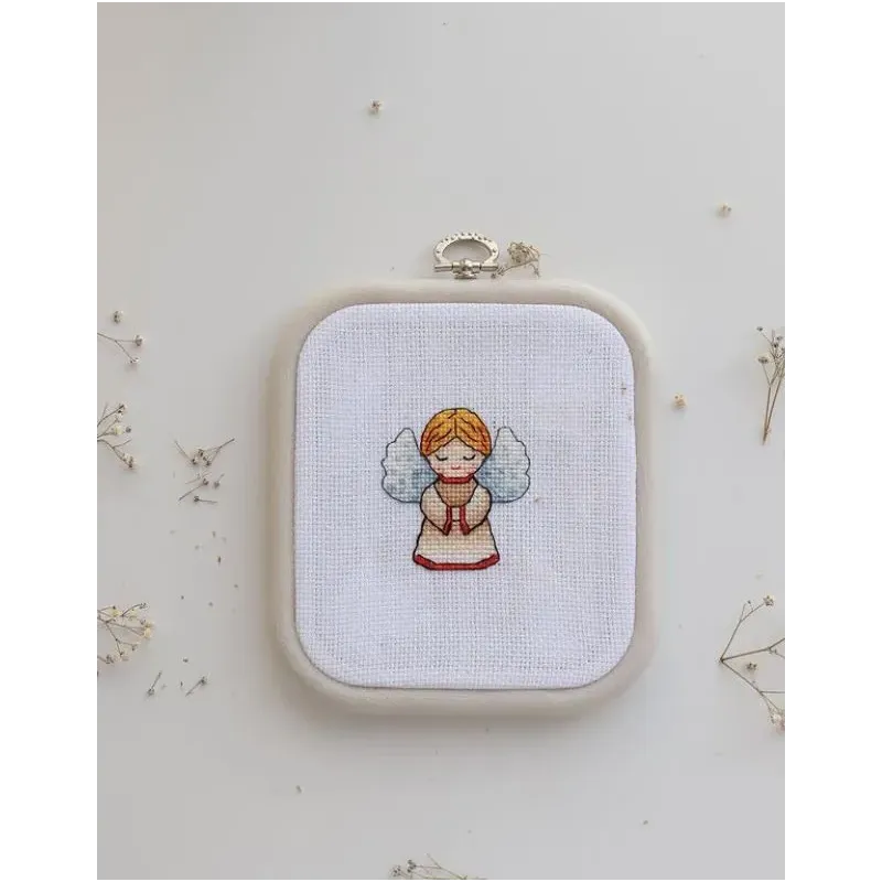 12,5x14,5 см квадратный пяльцы (белый) 230-11WHT