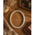 15,4x19 cm Oval Flexi Hoop (transparent) 230-8TRANSP