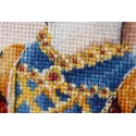 Kit point de croix "Milady" 16 x 26,5 cm S/VK096