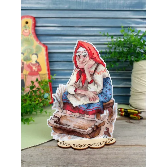 Ristinuke komplektas "Kairėje be nieko" 19*13 cm SR-1332