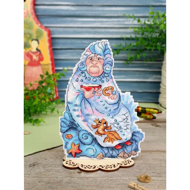 Cross stitch kit "Left with nothing" 19*13 cm SR-1332