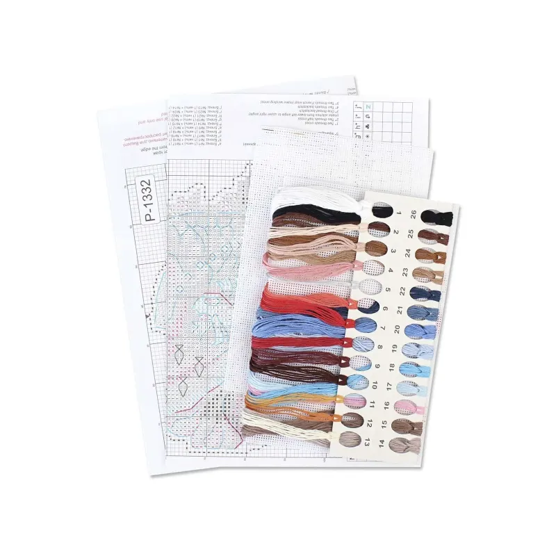 Kreuzstich-Set "Links mit nichts" 19*13 cm SR-1332