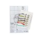 Kit point de croix "Attention au danger !" 9*7 cm SM-1263