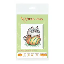 Kryželiu siuvinėjimo rinkinys "Žaidimas kamuoliu" 7*6 cm SM-1261