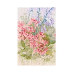 Kits de point de croix "Fleurs de printemps" 14,5*22 cm RTOM1115